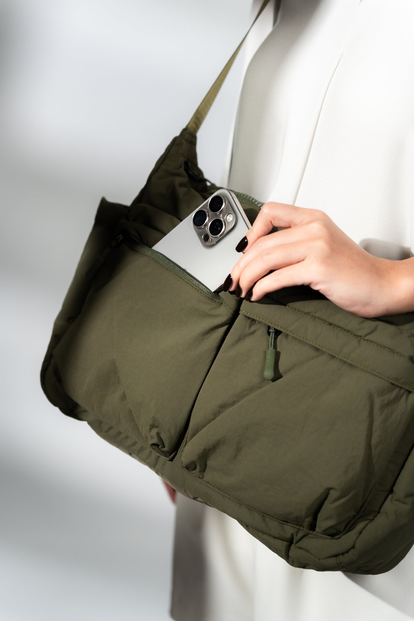 Top Fluffy Large Capacity Sling Bag